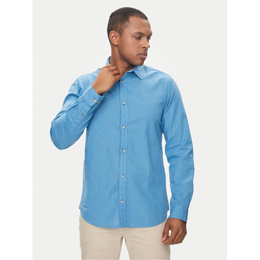 Jack&Jones Koszula Summer 12248384 Niebieski Comfort Fit ze sklepu MODIVO w kategorii Koszule męskie - zdjęcie 182663148