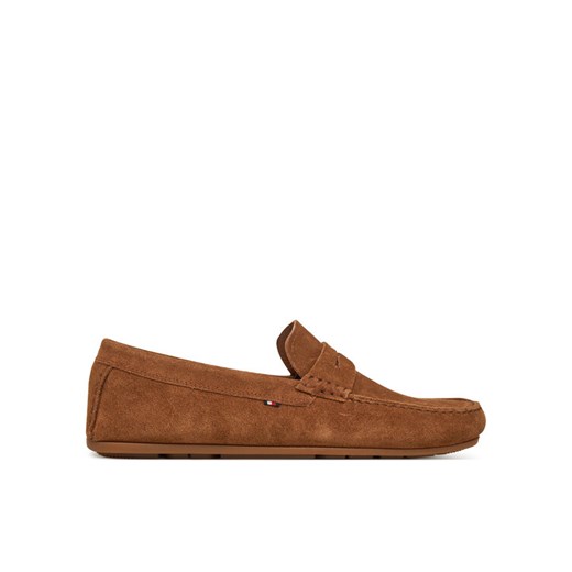 Tommy Hilfiger Mokasyny Casual Hilfiger Suede Driver FM0FM04998 Brązowy ze sklepu MODIVO w kategorii Mokasyny męskie - zdjęcie 182663155