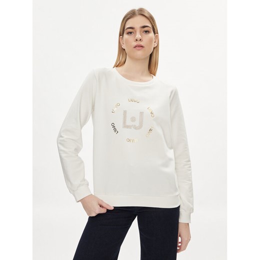 Liu Jo Bluza TA4225 FS090 Écru Regular Fit ze sklepu MODIVO w kategorii Bluzy damskie - zdjęcie 182663159