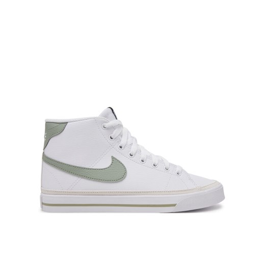 Nike Sneakersy W Court Legacy Mid Nn Biały ze sklepu MODIVO w kategorii Buty sportowe damskie - zdjęcie 182663165
