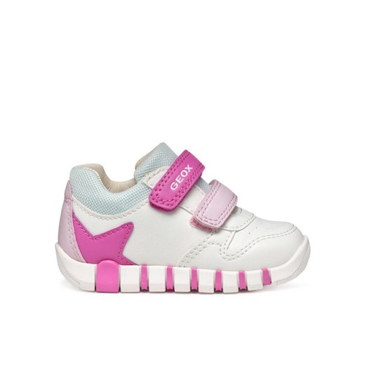 Geox Sneakersy B Iupidoo B5558A 000BC C0563 Biały ze sklepu MODIVO w kategorii Buty sportowe dziecięce - zdjęcie 182663169