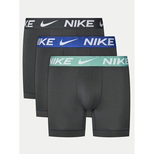 Nike Komplet 3 par bokserek Brief 0000KE1157 Szary ze sklepu MODIVO w kategorii Majtki męskie - zdjęcie 182663185