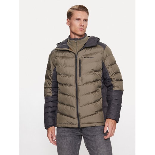 Columbia Kurtka przejściowa Labyrinth Loop™ Hooded Jacket Zielony Regular Fit ze sklepu MODIVO w kategorii Kurtki męskie - zdjęcie 182663317