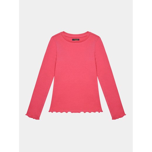 OVS Bluzka 1822568 Różowy Regular Fit ze sklepu MODIVO w kategorii Bluzki dziewczęce - zdjęcie 182663328