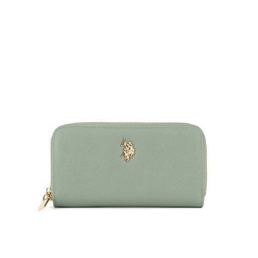 U.S. Polo Assn. Portfel BIUXT8382WVP Khaki ze sklepu MODIVO w kategorii Portfele damskie - zdjęcie 182663329