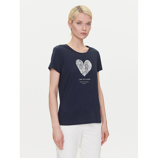 Mustang T-Shirt Alma 1016156 Granatowy Regular Fit ze sklepu MODIVO w kategorii Bluzki damskie - zdjęcie 182663338