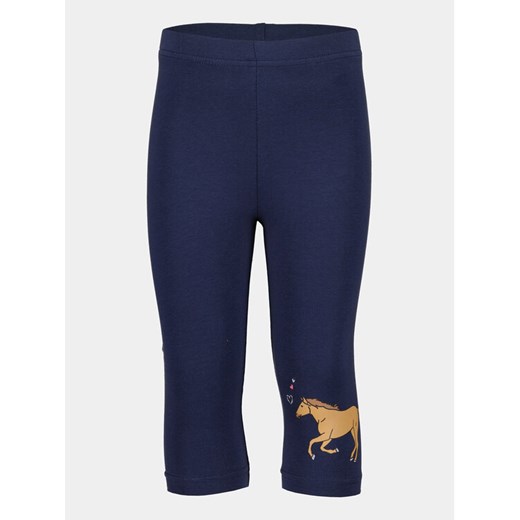 Blue Seven Legginsy 724681 X Granatowy Slim Fit ze sklepu MODIVO w kategorii Spodnie dziewczęce - zdjęcie 182663345