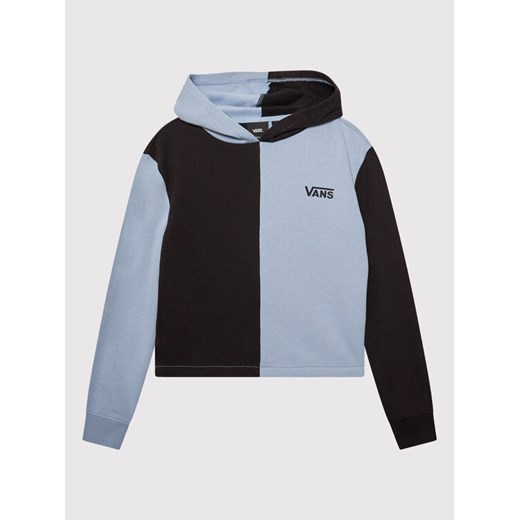 Vans Bluza Block It VN0A7RU8 Kolorowy Regular Fit ze sklepu MODIVO w kategorii Bluzy dziewczęce - zdjęcie 182663346