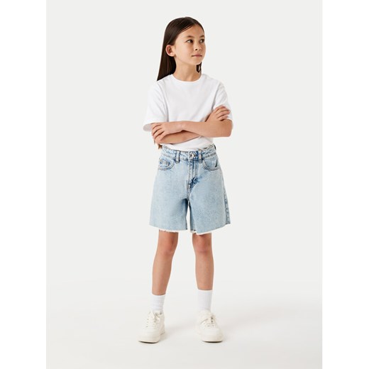 NAME IT Szorty jeansowe Bella 13240207 Niebieski Wide Leg ze sklepu MODIVO w kategorii Spodenki dziewczęce - zdjęcie 182663367