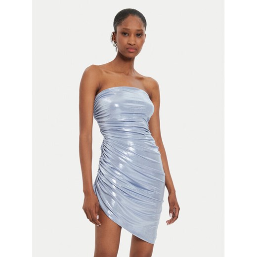 NORMA KAMALI Sukienka koktajlowa ST2243LMB34813 Niebieski Slim Fit ze sklepu MODIVO w kategorii Sukienki - zdjęcie 182663396