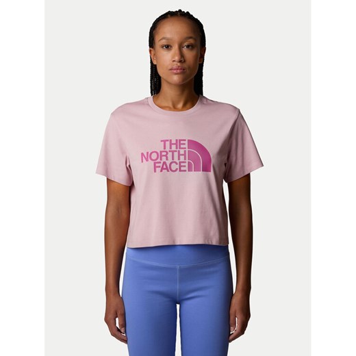 The North Face T-Shirt Easy NF0A8A6H Różowy Loose Fit ze sklepu MODIVO w kategorii Bluzki damskie - zdjęcie 182663398