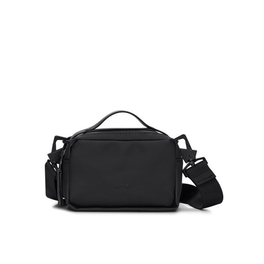 Rains Saszetka Box Bag Micro W3 14120 Czarny ze sklepu MODIVO w kategorii Torby męskie - zdjęcie 182663439