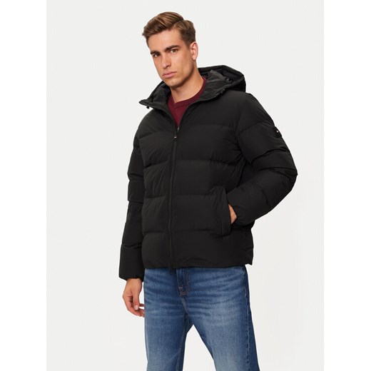 Tommy Hilfiger Kurtka puchowa MW0MW36599 Czarny Regular Fit ze sklepu MODIVO w kategorii Kurtki męskie - zdjęcie 182663499