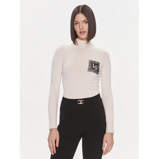 Liu Jo Sweter 5F3086 MS49I Różowy Regular Fit ze sklepu MODIVO w kategorii Swetry damskie - zdjęcie 182663519