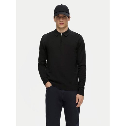 Selected Homme Sweter 16094271 Czarny Regular Fit ze sklepu MODIVO w kategorii Swetry męskie - zdjęcie 182663557