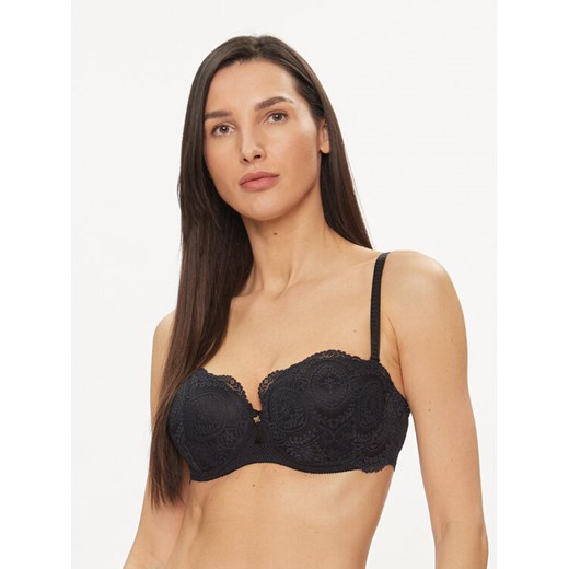 Selmark Biustonosz push-up Matilda 31126 Czarny ze sklepu MODIVO w kategorii Biustonosze - zdjęcie 182663578