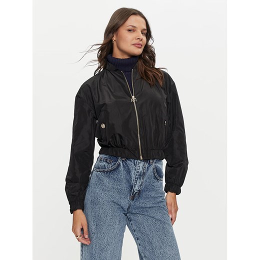Rinascimento Kurtka bomber CFC0119826003 Czarny Regular Fit ze sklepu MODIVO w kategorii Kurtki damskie - zdjęcie 182663595