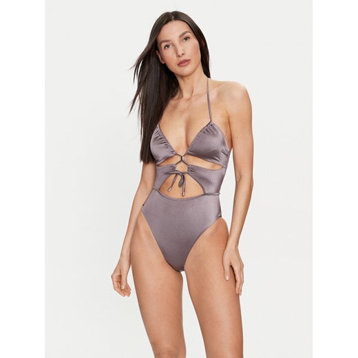 Hunkemöller Strój kąpielowy Luna 205637 Szary ze sklepu MODIVO w kategorii Stroje kąpielowe - zdjęcie 182663626