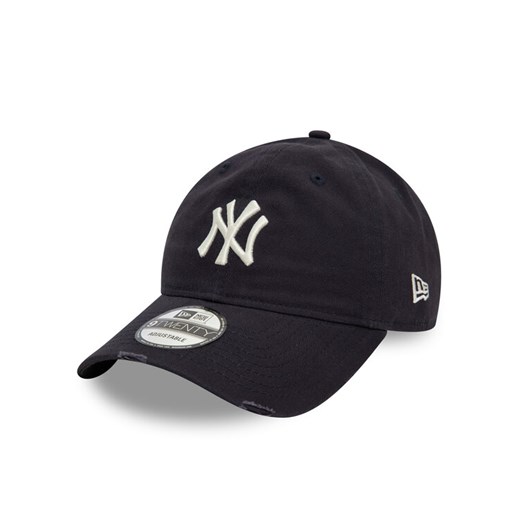 New Era Czapka z daszkiem Distressed 9Forty New York Yankees 60595226 Granatowy ze sklepu MODIVO w kategorii Czapki z daszkiem męskie - zdjęcie 182663636