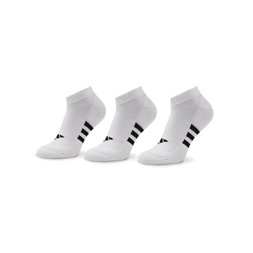 adidas Zestaw 3 par niskich skarpet unisex Prf Cush Low 3P HT3449 Biały ze sklepu MODIVO w kategorii Skarpetki męskie - zdjęcie 182663687