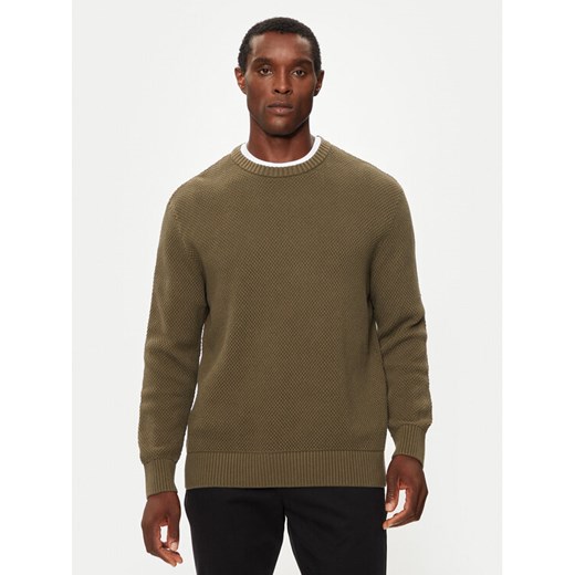 Selected Homme Sweter 16094552 Zielony Relaxed Fit ze sklepu MODIVO w kategorii Swetry męskie - zdjęcie 182663746