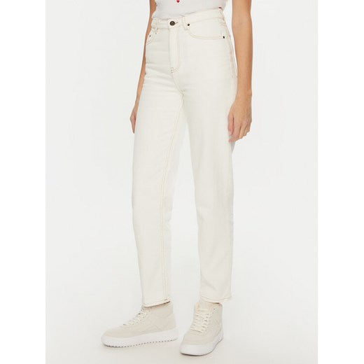 American Vintage Jeansy Jozastreet JOZ11AH24 Biały Straight Fit ze sklepu MODIVO w kategorii Jeansy damskie - zdjęcie 182663817