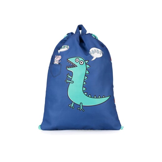 Peppa Pig Worek ACCCS-AW24-106PP Niebieski ze sklepu MODIVO w kategorii Plecaki dla dzieci - zdjęcie 182663865