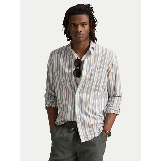 Polo Ralph Lauren Koszula 710961340002 Kolorowy Custom Fit Polo Ralph Lauren S MODIVO