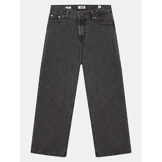 Jack&Jones Junior Jeansy Alex 12244624 Czarny Baggy Fit ze sklepu MODIVO w kategorii Spodnie chłopięce - zdjęcie 182663947