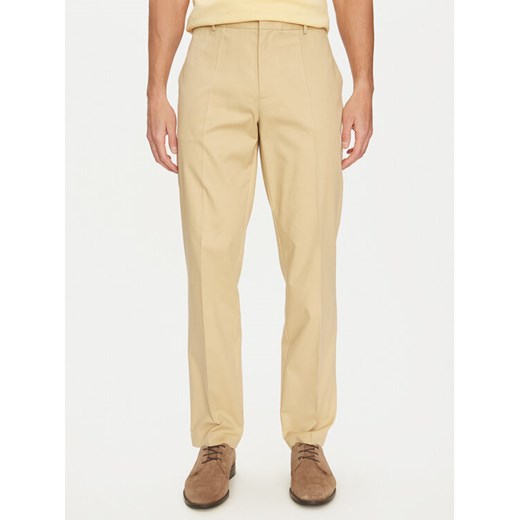 Marciano Guess Spodnie materiałowe 5GHB21 2304Z Beżowy Slim Fit ze sklepu MODIVO w kategorii Spodnie męskie - zdjęcie 182663966
