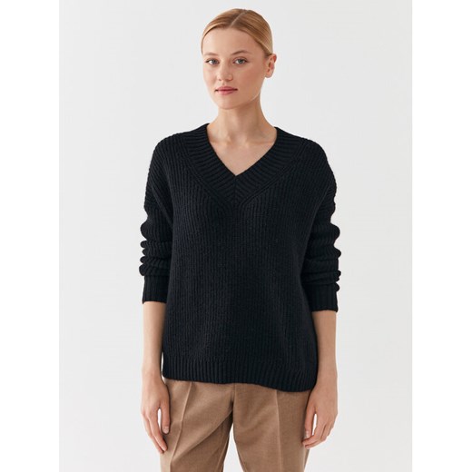 Weekend Max Mara Sweter Viaggio 23536621 Czarny Regular Fit ze sklepu MODIVO w kategorii Swetry damskie - zdjęcie 182664005