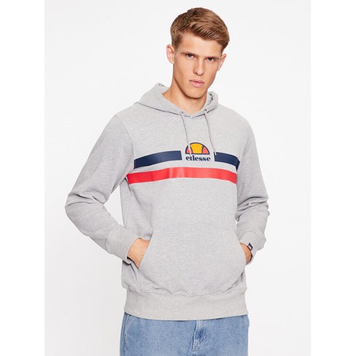 Ellesse Bluza Alroni SHR13709 Szary Regular Fit ze sklepu MODIVO w kategorii Bluzy męskie - zdjęcie 182664048