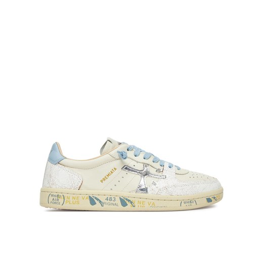 Premiata Sneakersy BSKT CLAYD VAR 6780 Écru ze sklepu MODIVO w kategorii Buty sportowe damskie - zdjęcie 182664077