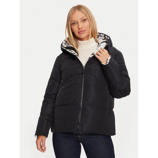 Guess Kurtka puchowa Emelie W4BL38 WGK12 Czarny Regular Fit ze sklepu MODIVO w kategorii Kurtki damskie - zdjęcie 182664108