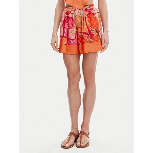 Guess Szorty plażowe E5GD04 WH4V0 Kolorowy Relaxed Fit ze sklepu MODIVO w kategorii Odzież plażowa - zdjęcie 182664118