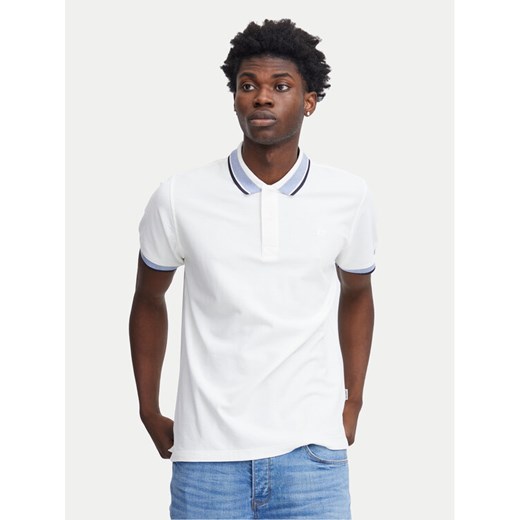Blend Polo 20716479 Biały Regular Fit ze sklepu MODIVO w kategorii T-shirty męskie - zdjęcie 182664255