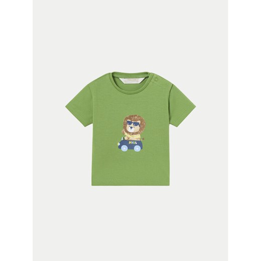 Mayoral T-Shirt 01003 Zielony Regular Fit ze sklepu MODIVO w kategorii Koszulki niemowlęce - zdjęcie 182664258
