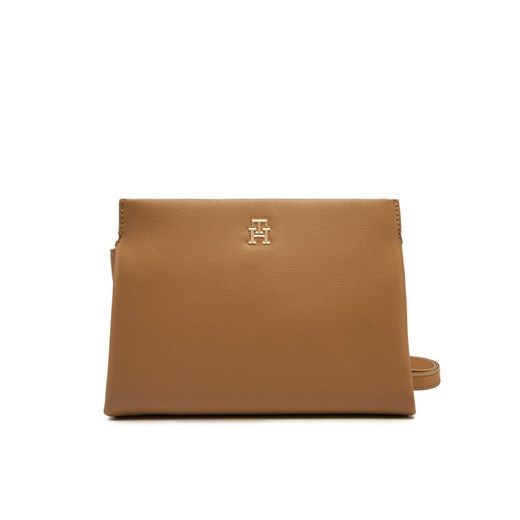 Tommy Hilfiger Torebka Th Legacy Mini Crossover AW0AW17225 Brązowy ze sklepu MODIVO w kategorii Listonoszki - zdjęcie 182664259