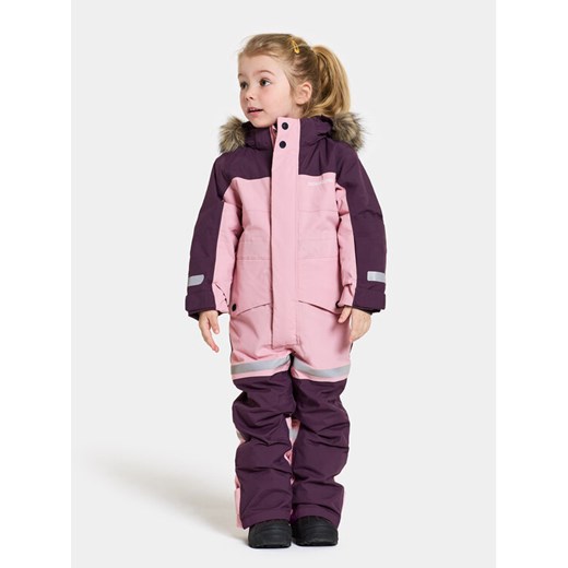 Didriksons Kombinezon zimowy Bjärven Kds Cover 2 504966 Różowy Regular Fit ze sklepu MODIVO w kategorii Kombinezony dziewczęce - zdjęcie 182664279