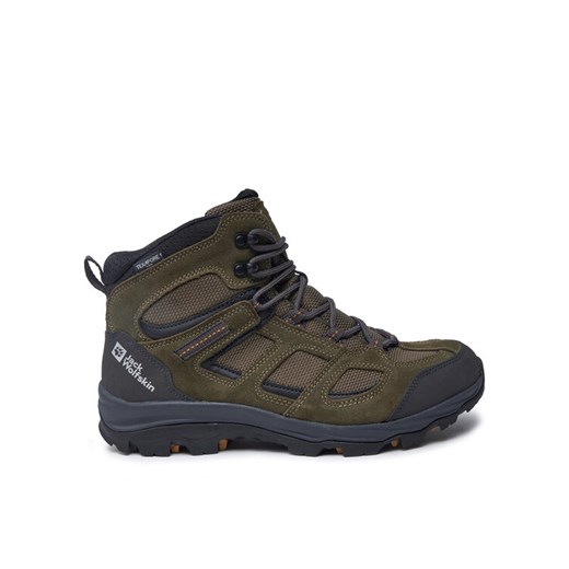 Jack Wolfskin Trekkingi Vojo 3 Texapore Mid M 4042462 Khaki ze sklepu MODIVO w kategorii Buty trekkingowe męskie - zdjęcie 182664347