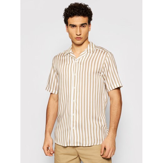 Only & Sons Koszula Wayne 22013267 Brązowy Regular Fit ze sklepu MODIVO w kategorii Koszule męskie - zdjęcie 182664367