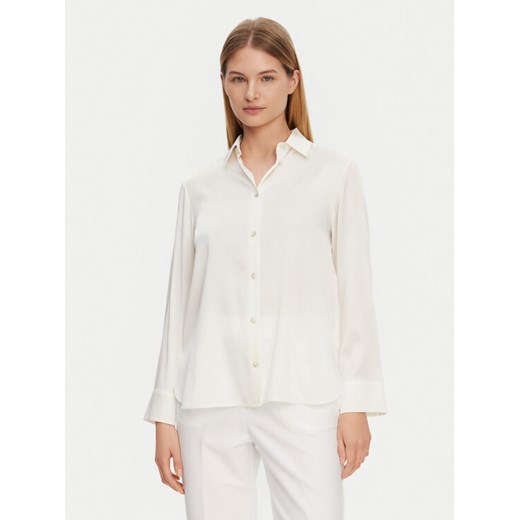 Max Mara Koszula Kadiak 2516111027650 Écru Regular Fit ze sklepu MODIVO w kategorii Koszule damskie - zdjęcie 182664397