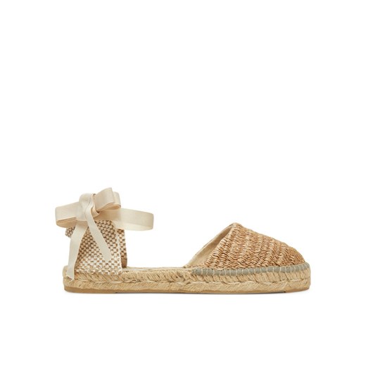 Manebi Espadryle H 1.5 P0 Beżowy ze sklepu MODIVO w kategorii Espadryle damskie - zdjęcie 182664429