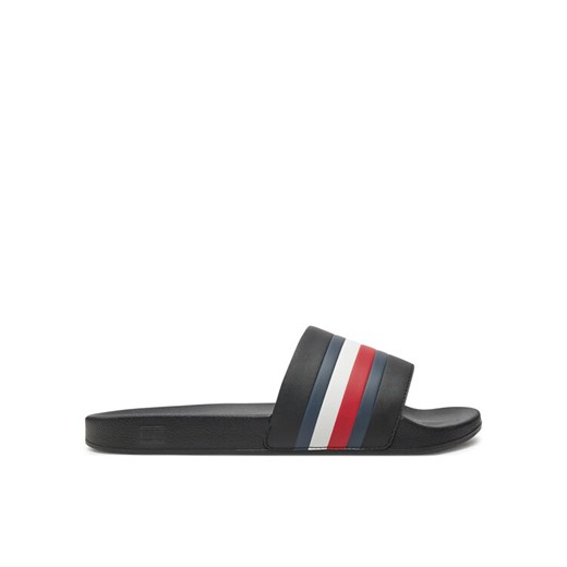 Tommy Hilfiger Klapki FM0FM05233 Czarny ze sklepu MODIVO w kategorii Klapki męskie - zdjęcie 182664437