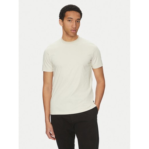 BOSS T-Shirt H-Tessler 199 50531793 Écru Slim Fit ze sklepu MODIVO w kategorii T-shirty męskie - zdjęcie 182664516