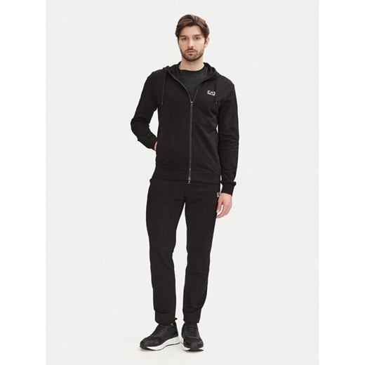 EA7 Emporio Armani Dres 8NPV62 PJVRZ UC001 Czarny Regular Fit ze sklepu MODIVO w kategorii Dresy męskie - zdjęcie 182664585