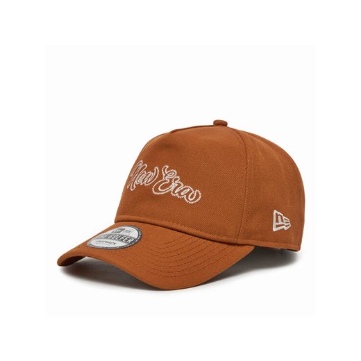 New Era Czapka z daszkiem Chain Stitch Golfer 60580852 Brązowy ze sklepu MODIVO w kategorii Czapki z daszkiem męskie - zdjęcie 182664619