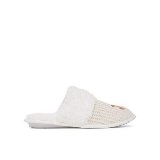 DeeZee Kapcie HHS-23W-3046 Biały ze sklepu MODIVO w kategorii Kapcie damskie - zdjęcie 182664718