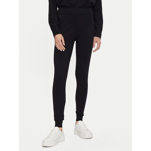 Athlecia Spodnie dresowe Dava W Knitted EA243385 Czarny Regular Fit ze sklepu MODIVO w kategorii Spodnie damskie - zdjęcie 182664865