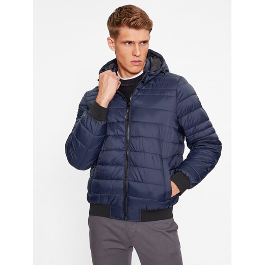 Pepe Jeans Kurtka zimowa Billy PM402865 Granatowy Regular Fit ze sklepu MODIVO w kategorii Kurtki męskie - zdjęcie 182664867